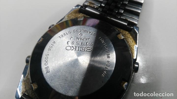 Relojes - Seiko: ANTIGUO RELOJ MARCA SEIKO A 156 - Foto 6