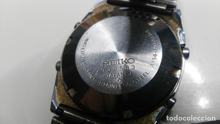 Relojes - Seiko: ANTIGUO RELOJ MARCA SEIKO A 156 - Foto 7