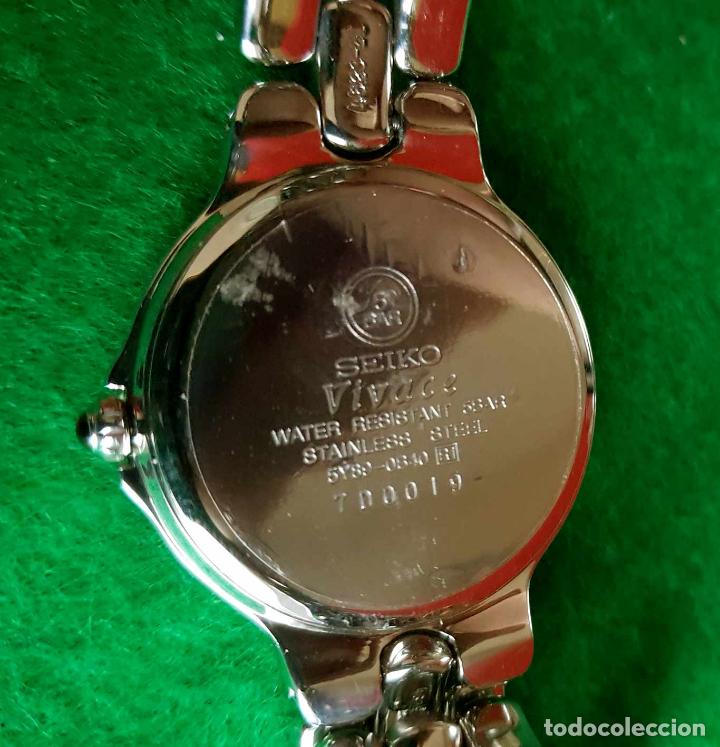 Relojes - Seiko: Reloj SEIKO VIVACE 5Y89-0B40, vintage, NOS (new old stock) - Foto 5 - 139469822