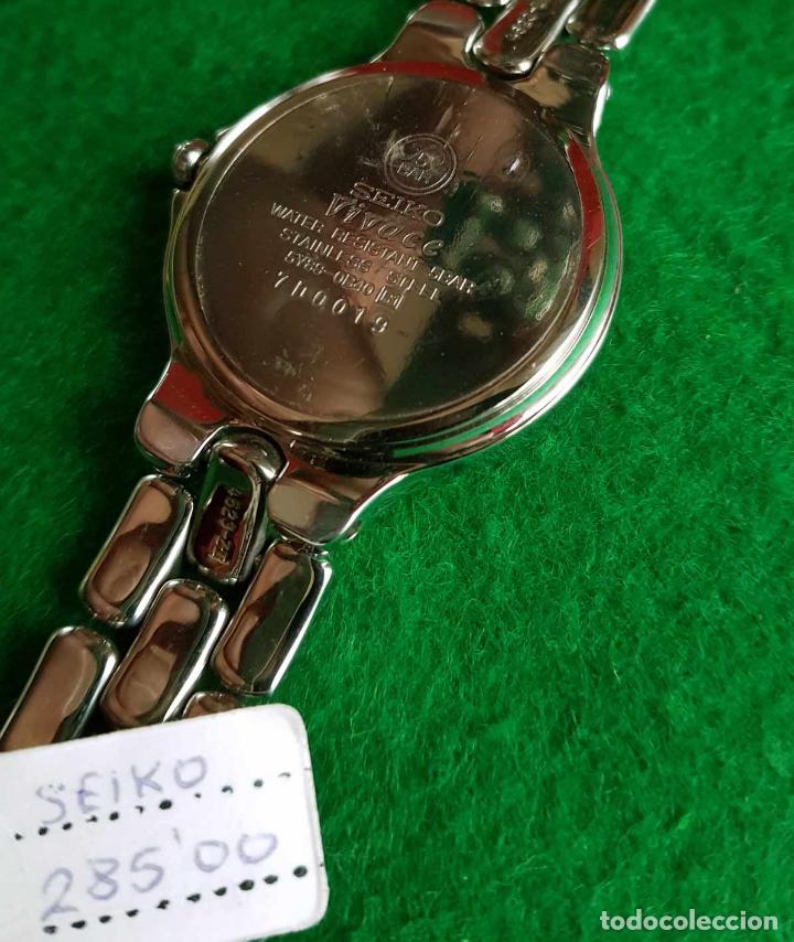 Relojes - Seiko: Reloj SEIKO VIVACE 5Y89-0B40, vintage, NOS (new old stock) - Foto 6 - 139469822