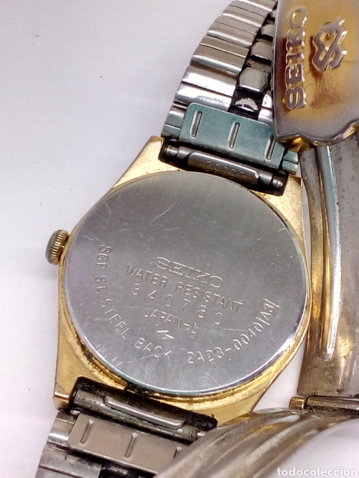Relojes - Seiko: Reloj Seiko Quartz modelo vintage - Foto 3