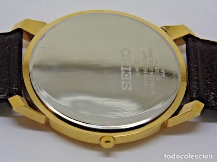 reloj de pulsera seiko chapa de oro 14k jap nes Acheter Montres