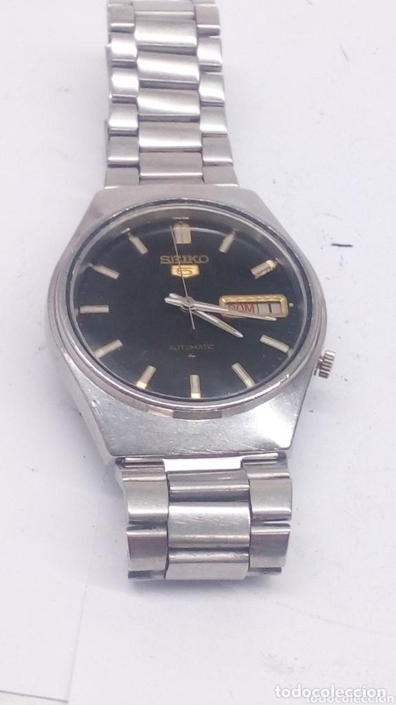 Relojes - Seiko: Reloj autom&aacute;tico seiko 5 acero completo - Foto 1