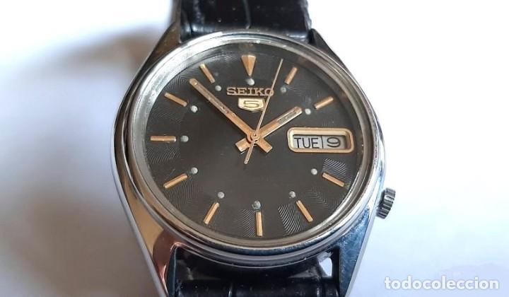 Reloj automático antiguo seiko 5 - Vendido en Venta Directa - 220663413