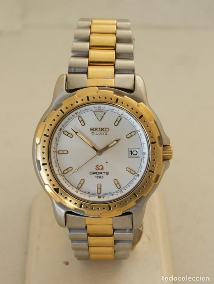seiko quartz sports 150m tipo y oro 7n42 Comprar Relojes Seiko Antiguos en todocoleccion - 247363720