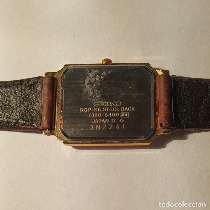 Relojes - Seiko: Reloj Seiko Quartz Rectangular - Foto 3