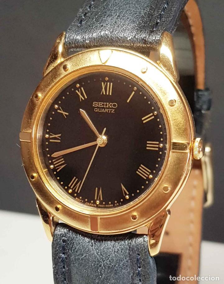 Relojes - Seiko: Reloj SEIKO 7N01-6G10 - vintage, NOS (New Old Stock) - Foto 3 - 261251785