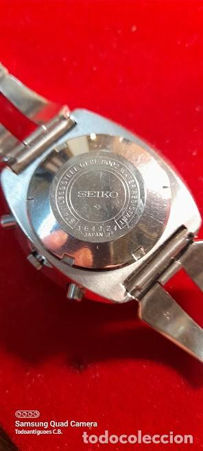 Relojes - Seiko: Reloj Seiko Automatic Cronograph Nino Bravo REF-3289 - Foto 6