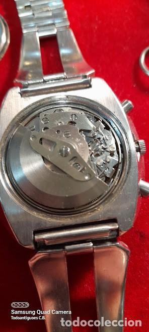 Relojes - Seiko: Reloj Seiko Automatic Cronograph Nino Bravo REF-3289 - Foto 7