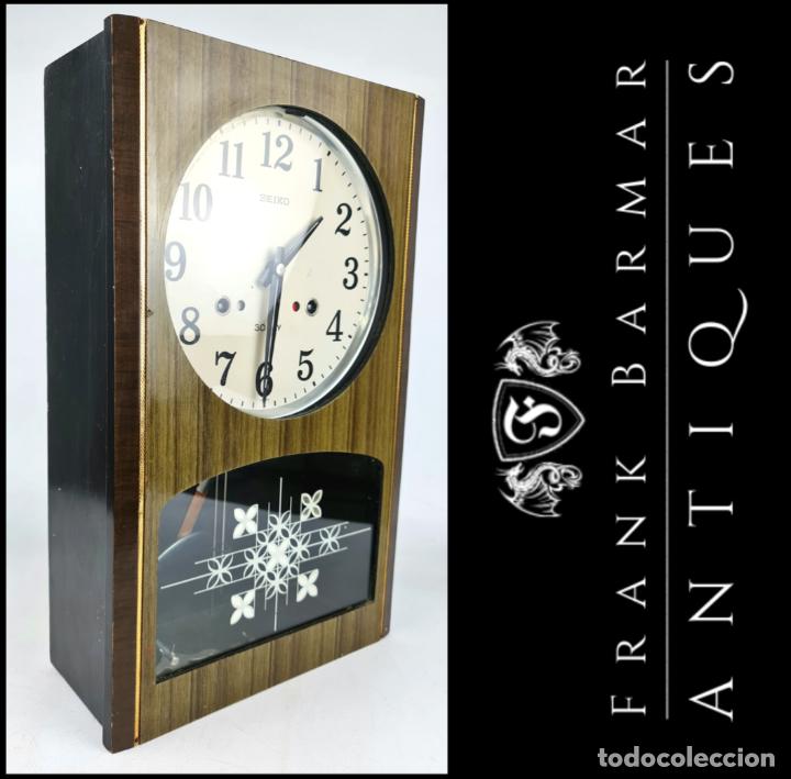 reloj de pared japonés seiko 30 day vintage con - Buy Seiko watches on  todocoleccion