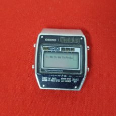 Relógios - Seiko: SEIKO WATER RESISTANT ALARMA CHRONOGRAPH NO FUNCIONA. MIDE 34.1 MM DIAMETRO. Lote 363216470