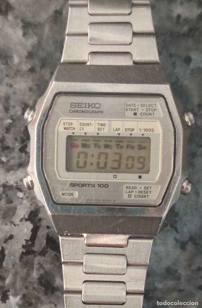 seiko sports 100. m929-5020. años 70/80 - Buy Seiko watches on todocoleccion