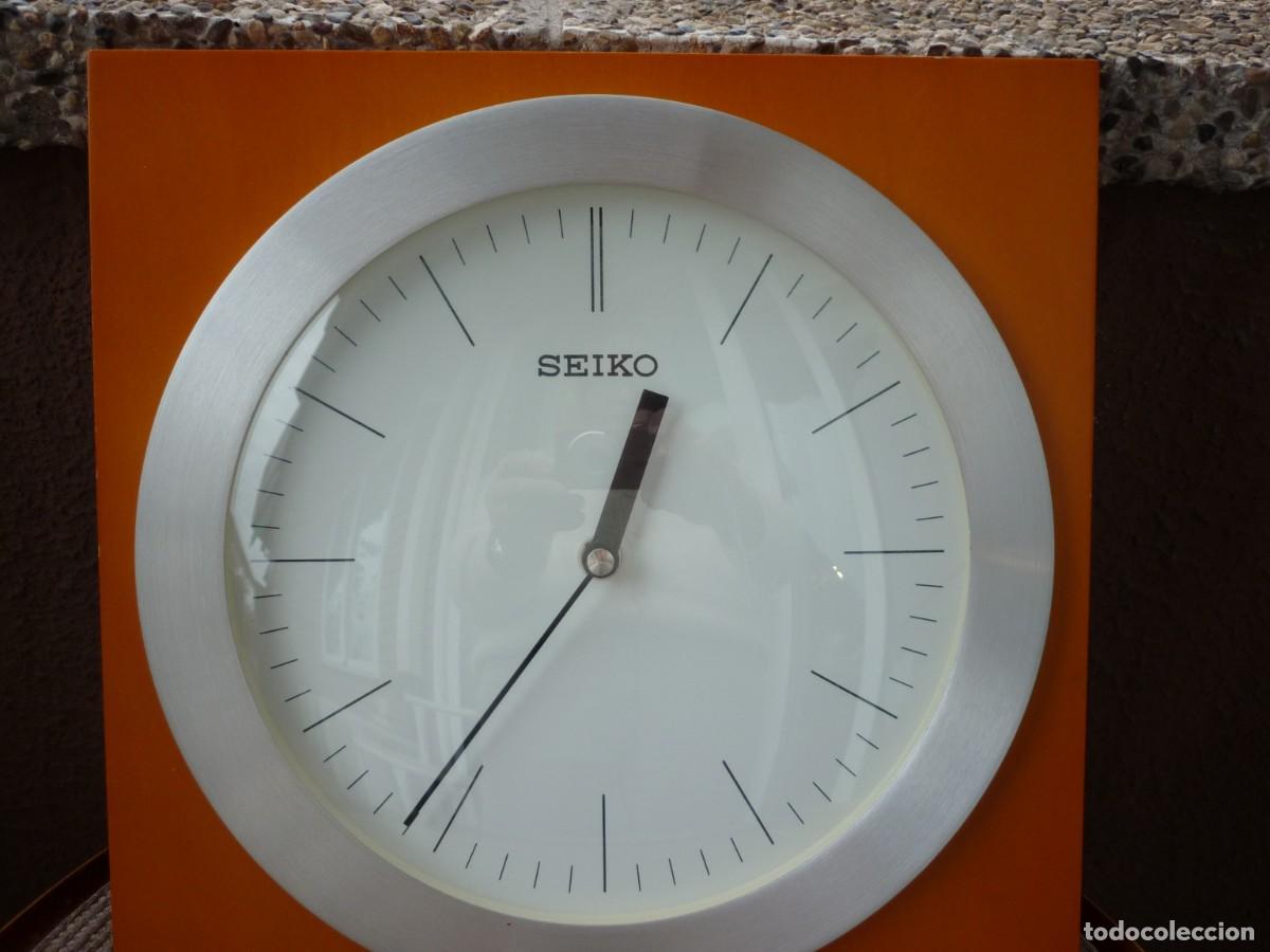 Relojes - Seiko: RELOJ DE PARED SEIKO QUARZ - Foto 6