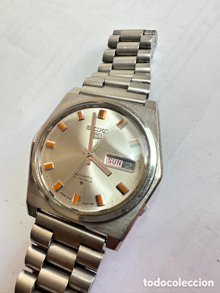 reloj seiko 6119-8190 colección vintage automát - Buy Seiko watches on  todocoleccion