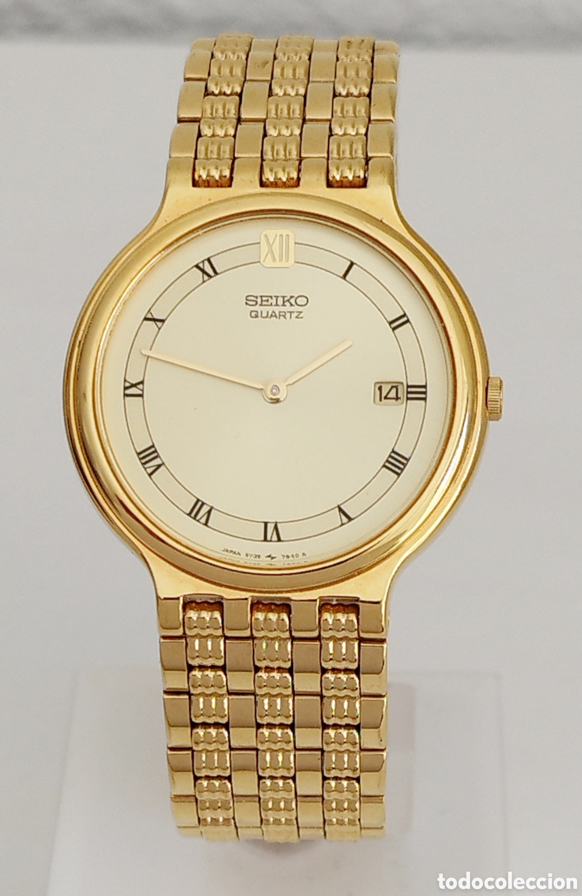 reloj seiko 5y39-7a70 japan color oro - Buy Seiko watches on todocoleccion