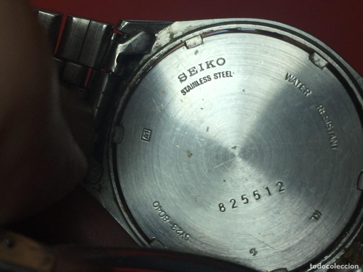 Relojes - Seiko: Reloj Seiko, modelo 5Y23-8040 FUNCIONANDO - Foto 2