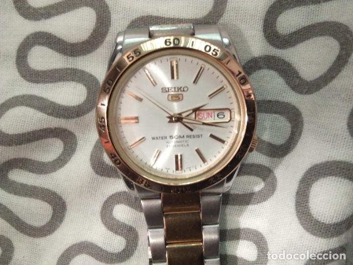 Relojes - Seiko: RELOJ SEIKO 5 AUTOM&Aacute;TICO BICOLOR - Foto 5