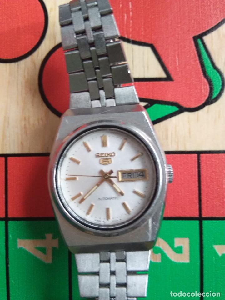 Relojes - Seiko: RELOJ SEIKO 5 AUTOM&Aacute;TICO MUJER - Foto 2