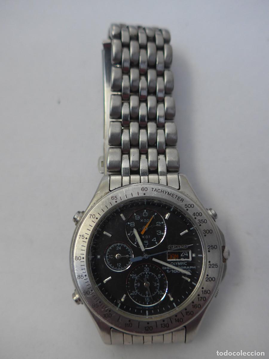 Seiko olympic hot sale chronograph 1992