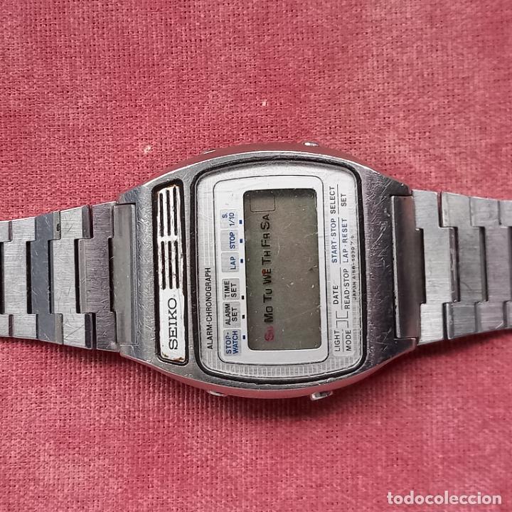 Reloj seiko best sale digital vintage