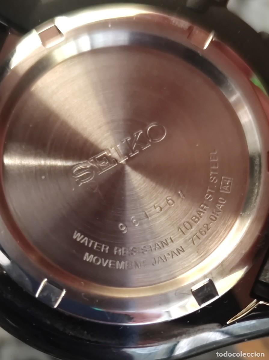 Relojes - Seiko: Seiko 7T62-0KA0 Crono Quart - Foto 2