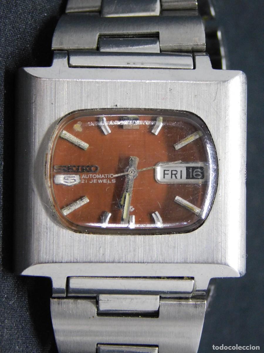 Relojes - Seiko: RELOJ PULSERA - SEIKO 5 AUTOMATIC 6119 - Foto 1