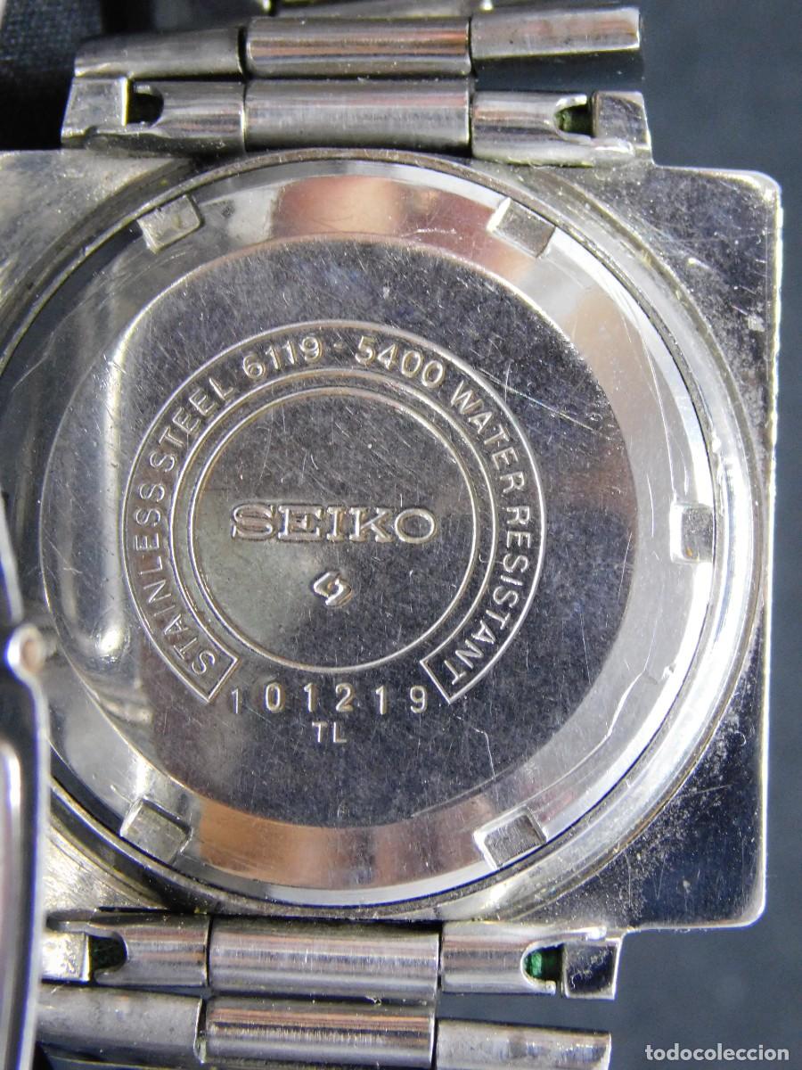 Relojes - Seiko: RELOJ PULSERA - SEIKO 5 AUTOMATIC 6119 - Foto 7