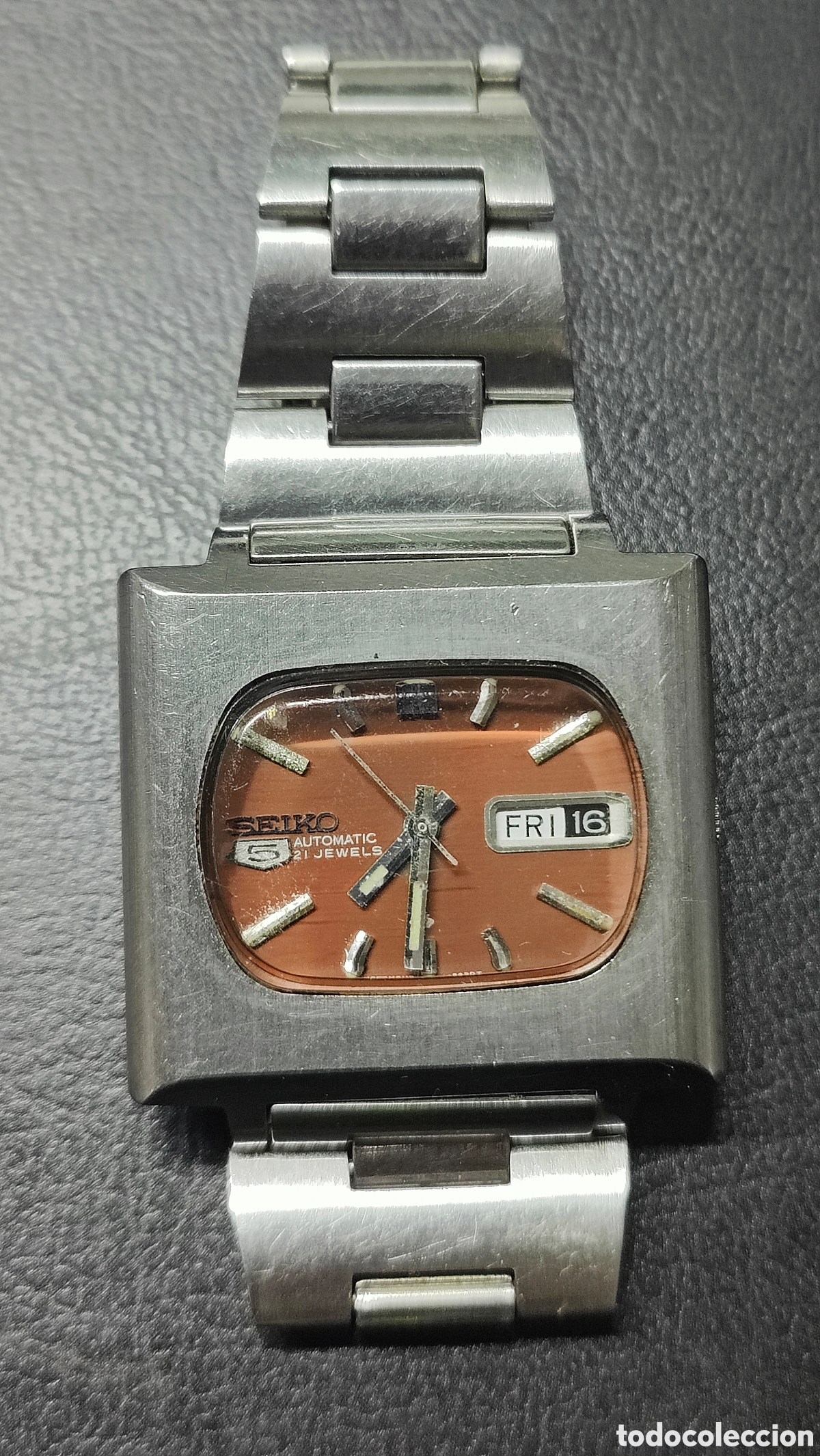 Relojes - Seiko: RELOJ PULSERA - SEIKO 5 AUTOMATIC 6119 - Foto 2