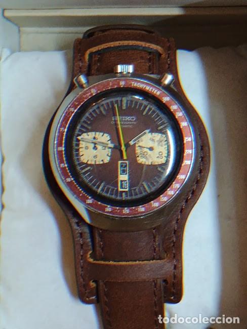 Relojes - Seiko: Seiko Speed Timer BULLHEAD 6138-0060 REF-5349 - Foto 2