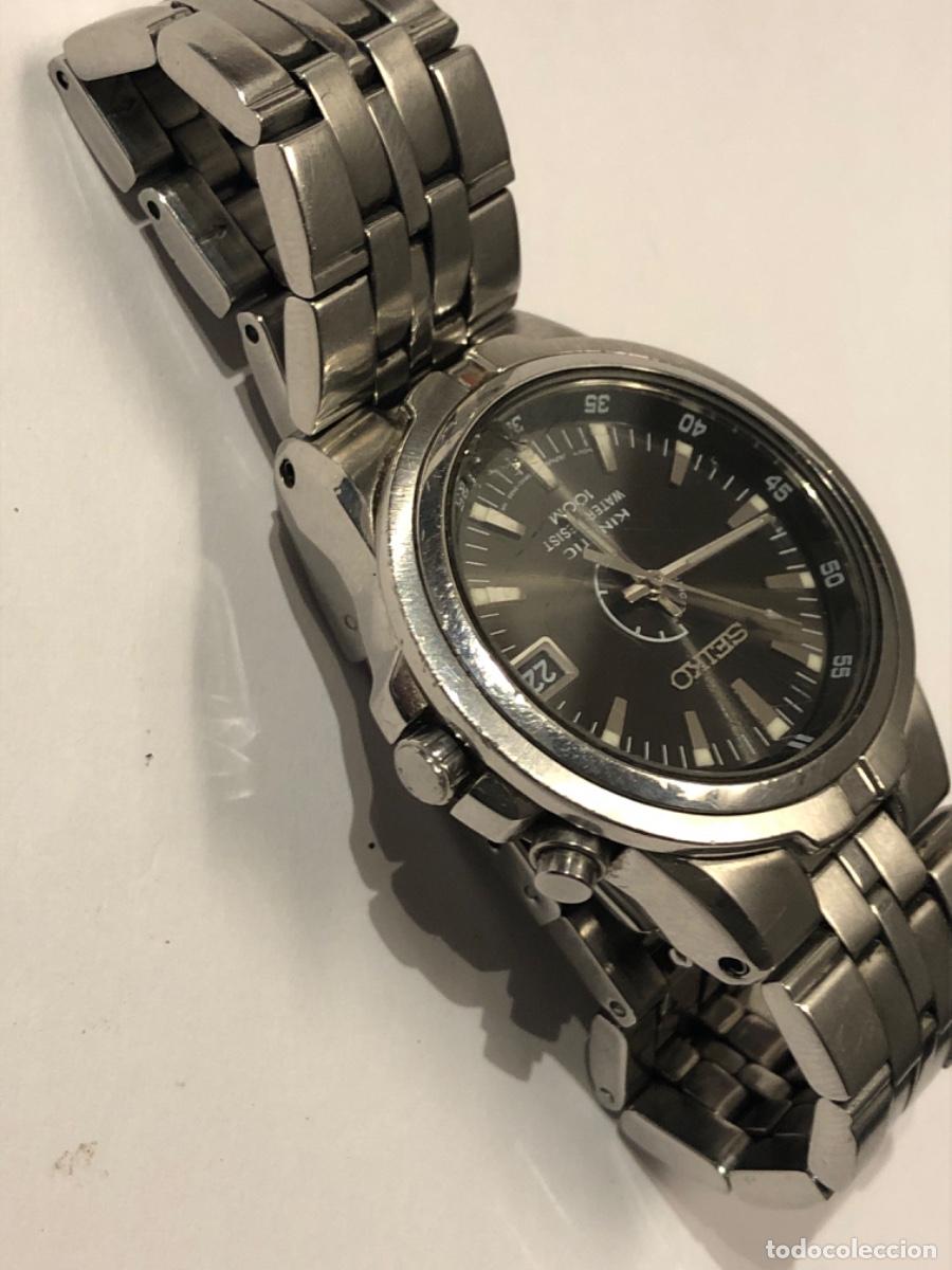Relojes - Seiko: SEIKO KINETIC 100M 5M42 -0L10 - Foto 3