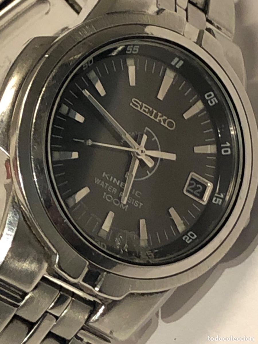 Relojes - Seiko: SEIKO KINETIC 100M 5M42 -0L10 - Foto 10