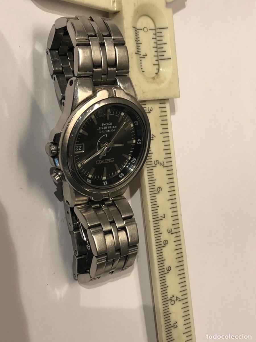Relojes - Seiko: SEIKO KINETIC 100M 5M42 -0L10 - Foto 12