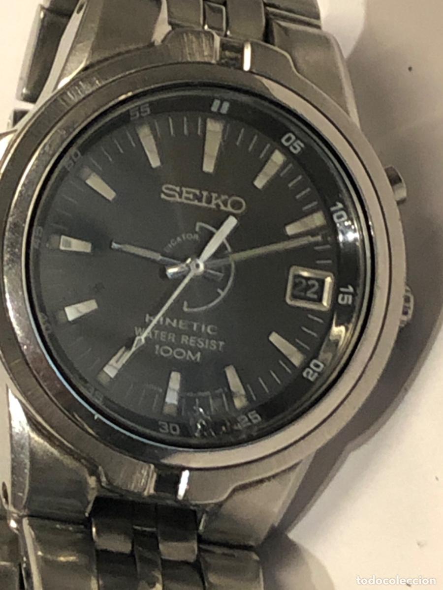 Relojes - Seiko: SEIKO KINETIC 100M 5M42 -0L10 - Foto 1
