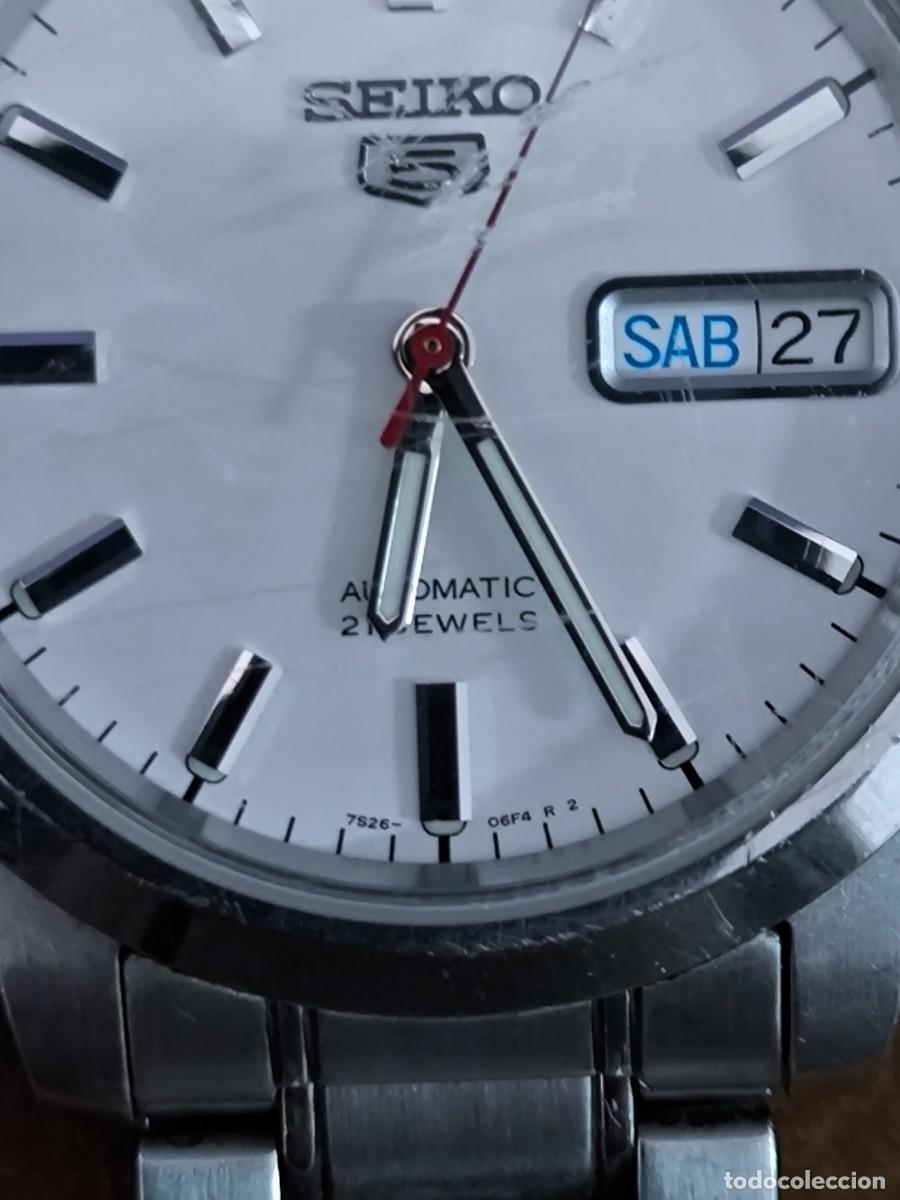 Relojes - Seiko: RELOJ PULSERA SEIKO 5 AUTOMATICO - Foto 3