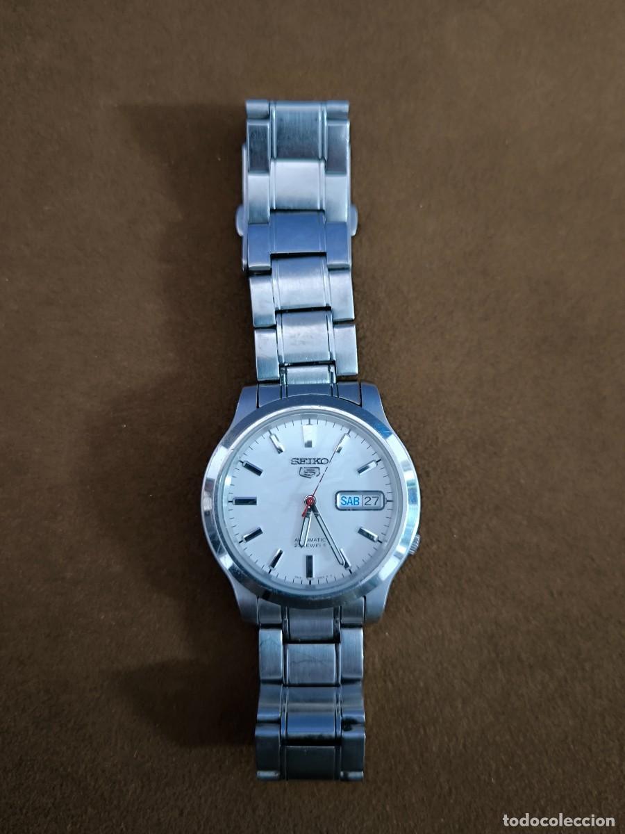 Relojes - Seiko: RELOJ PULSERA SEIKO 5 AUTOMATICO - Foto 4