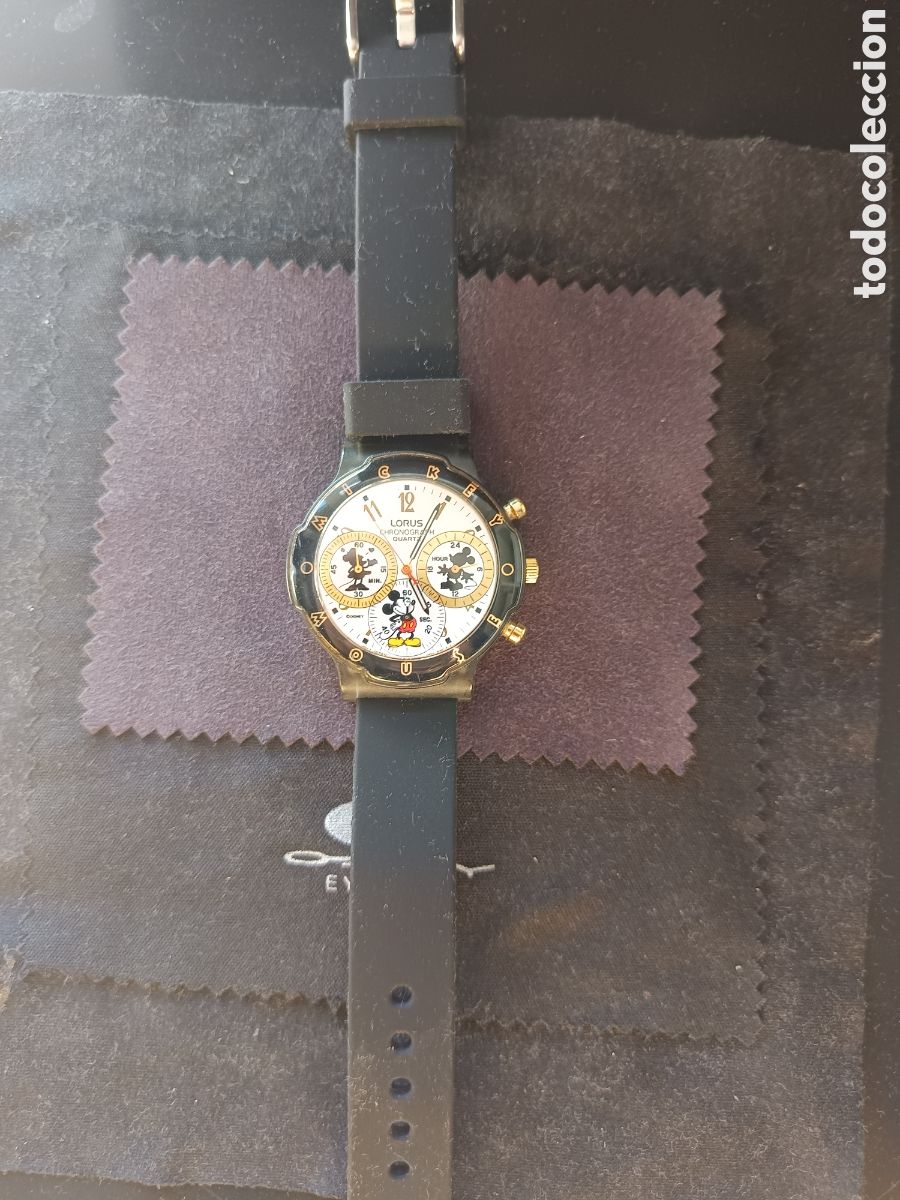 Relojes - Seiko: Lorus cron&oacute;grafo 37mm a&ntilde;os 90 - Foto 3