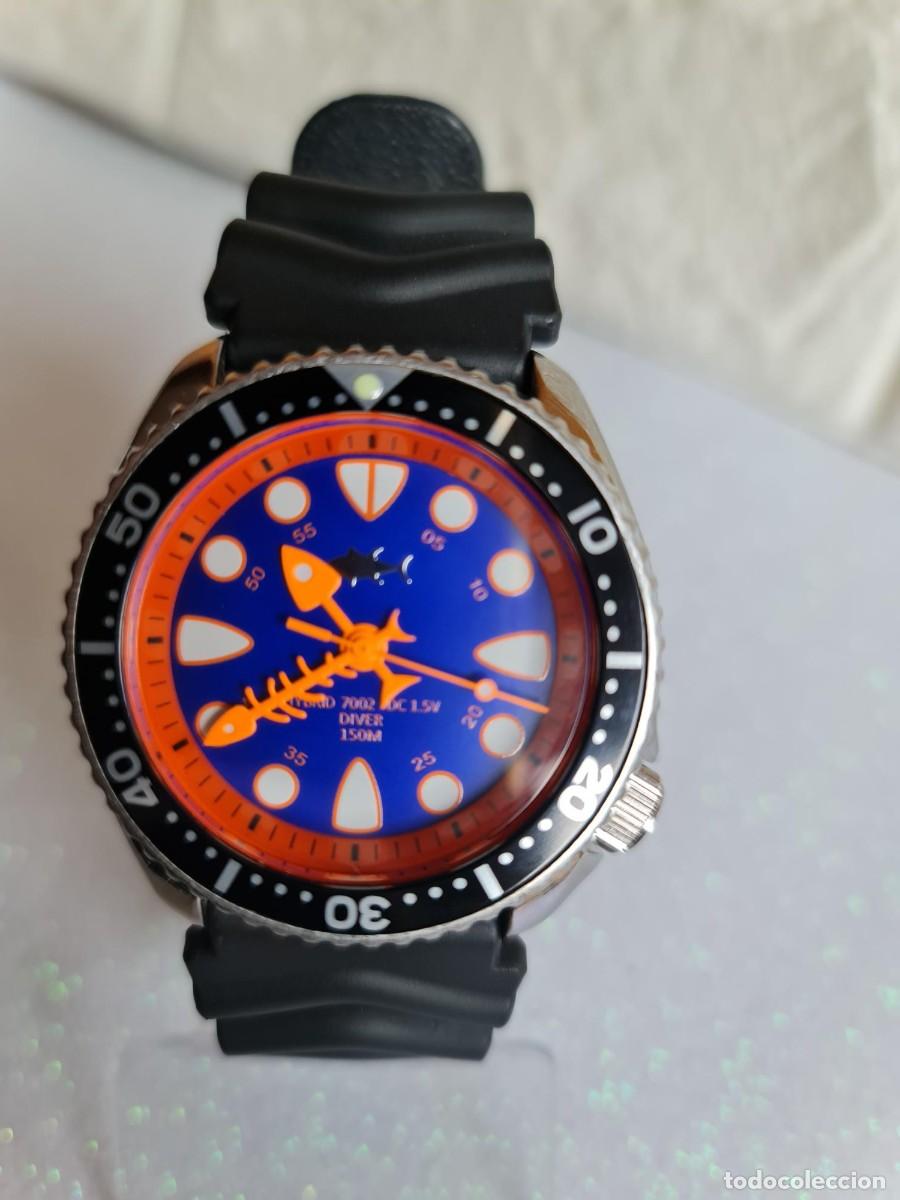 Relojes - Seiko: seiko fishbonne modified hands orange - Foto 2