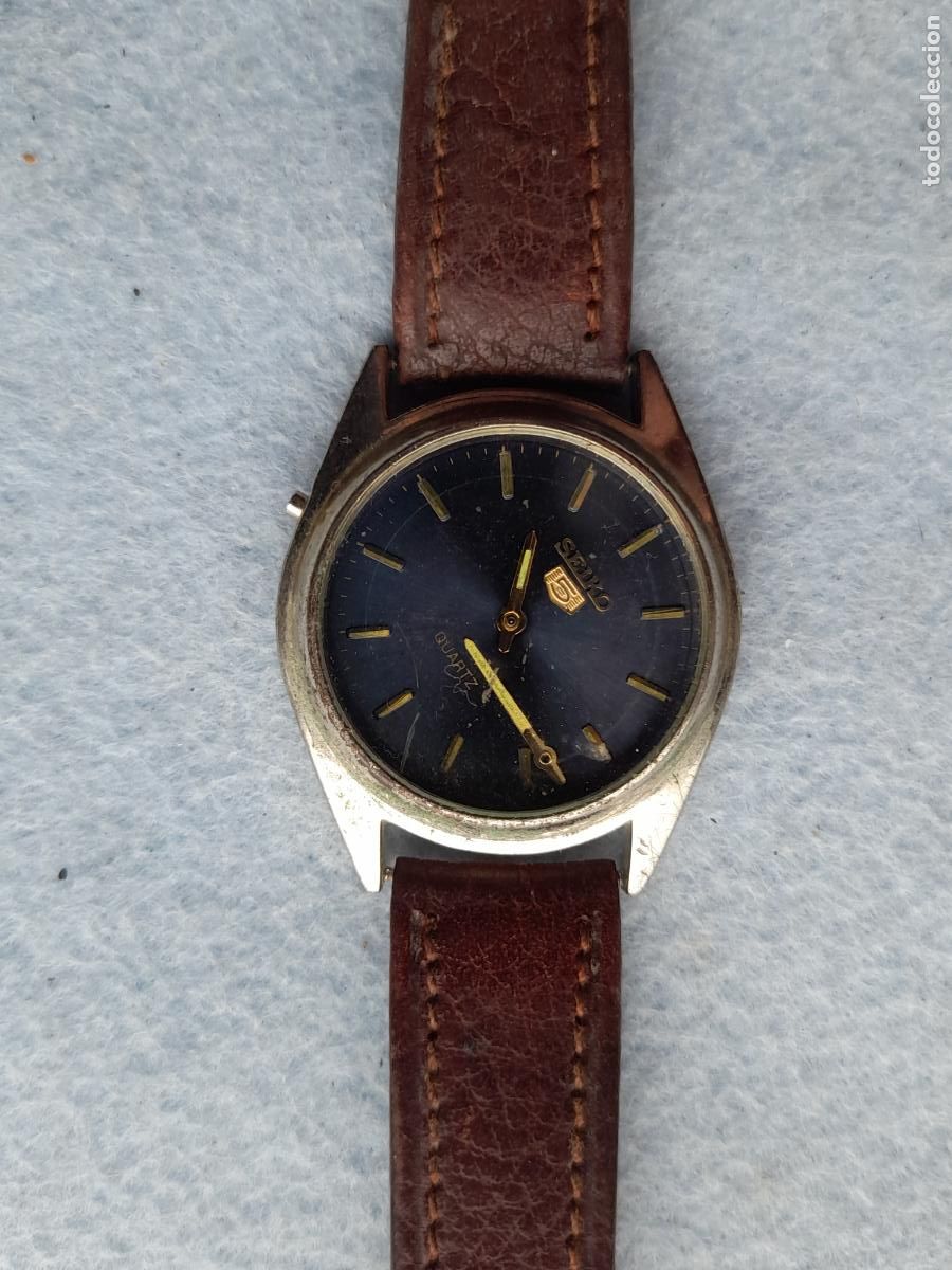 Relojes - Seiko: Reloj Marca Seiko de Cuarzo para Caballero.