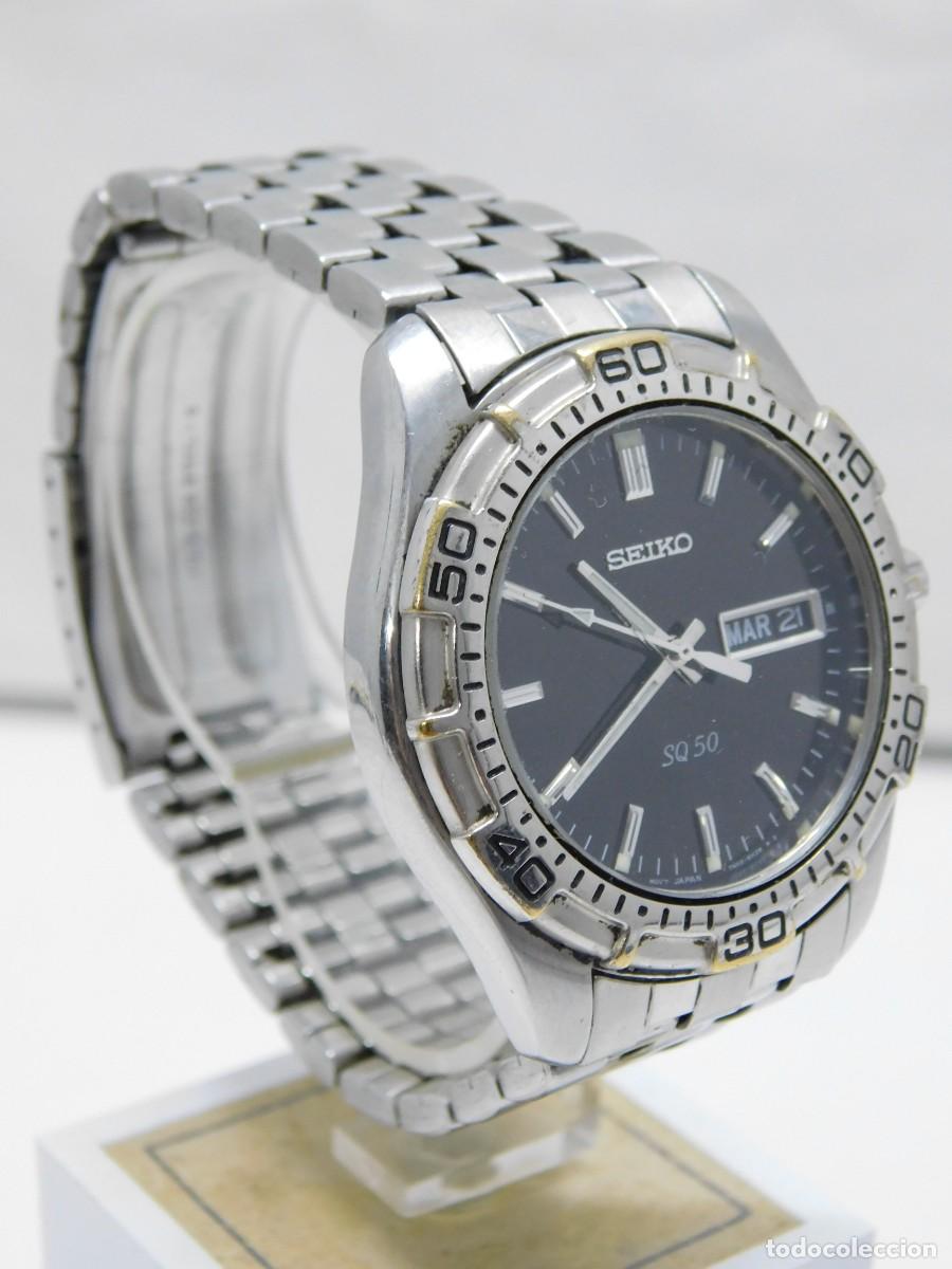 Relojes - Seiko: RELOJ DE PULSERA - SEIKO SQ 50 QUARTZ