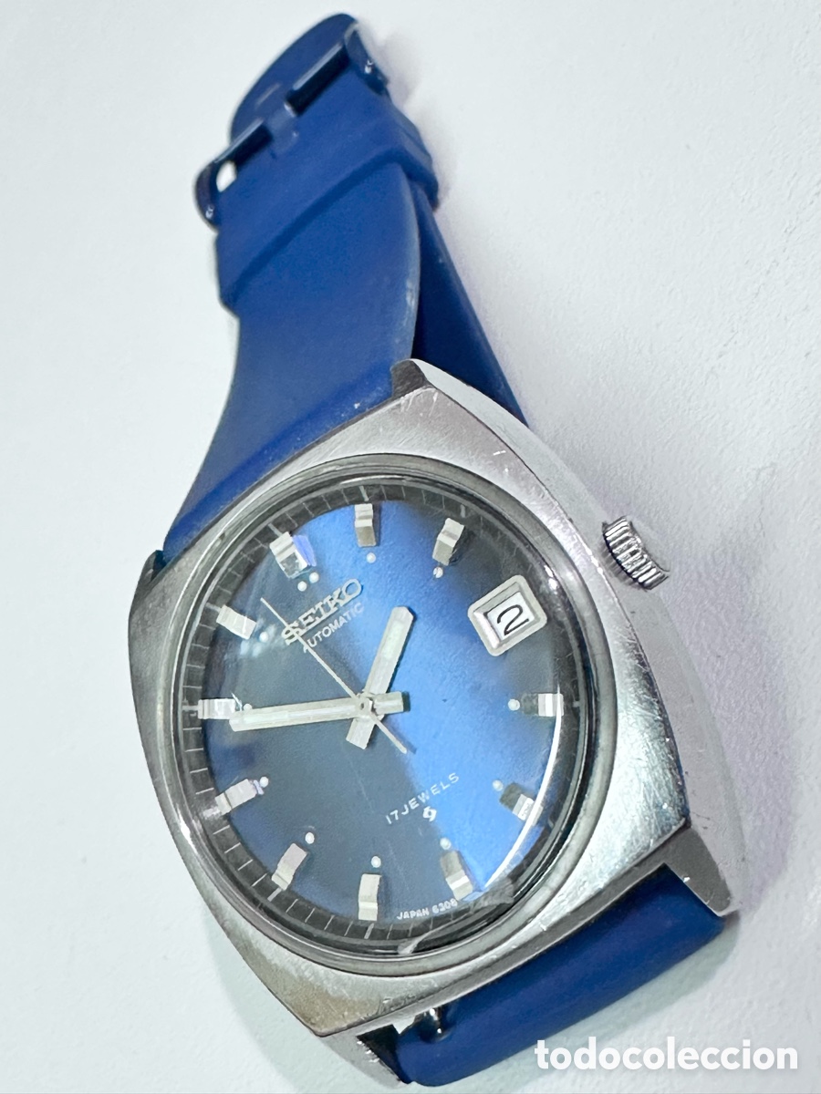 Relojes - Seiko: Reloj Seiko 6308-8020 Autom&aacute;tico Con D&iacute;a Jap&oacute;n Vintage