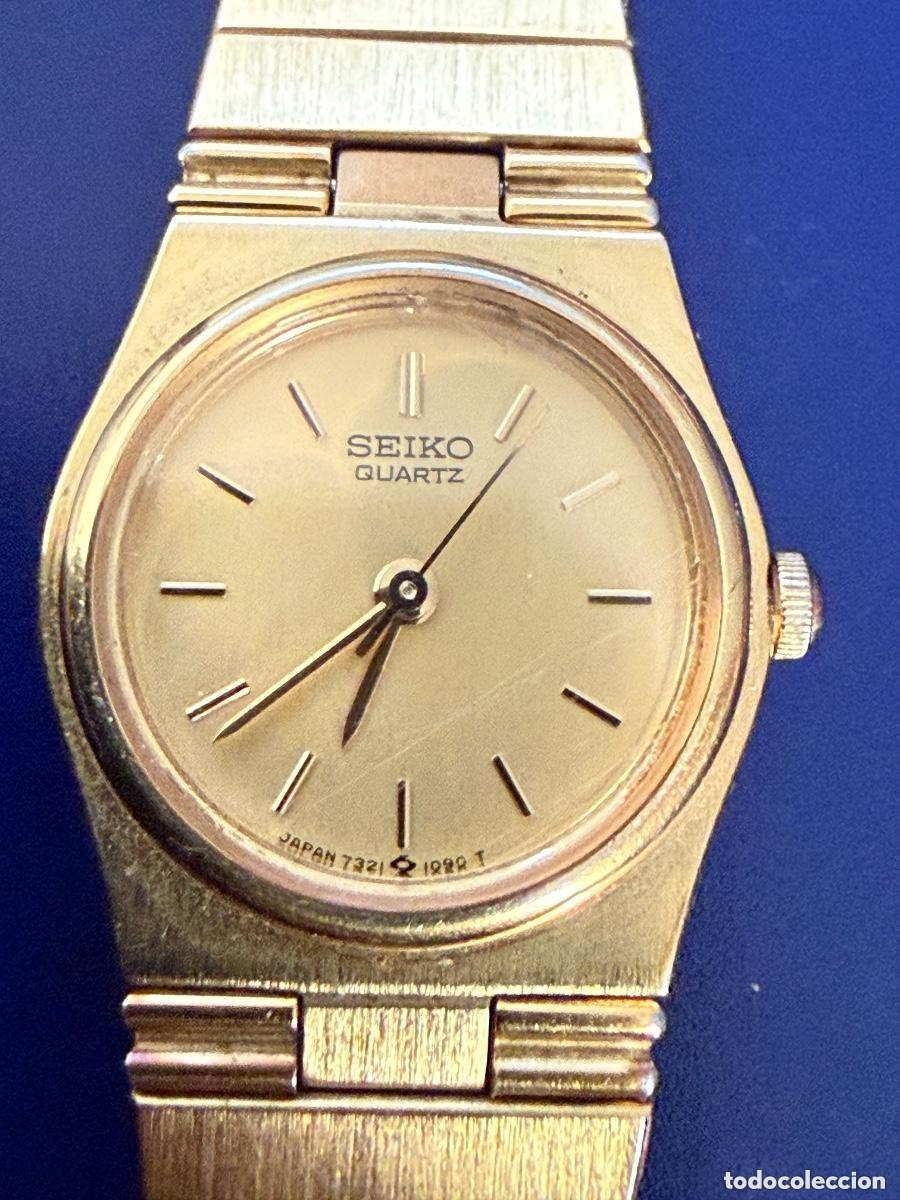 Relojes - Seiko: Seiko 22 mm &ndash; Vintage elegante &ndash; Acero &ndash; Funciona perfecto