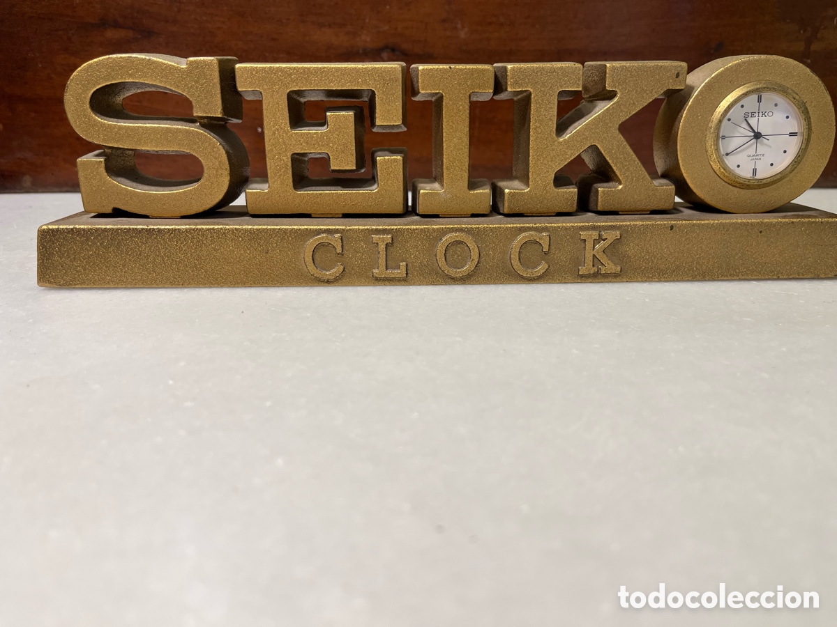 Relojes - Seiko: Seiko publicitario de hierro fundido