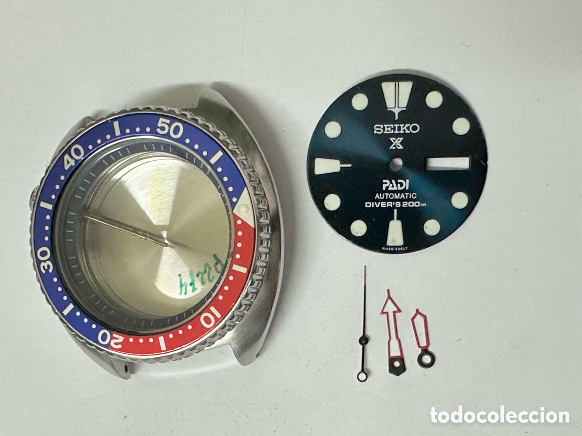 Relojes - Seiko: Carcasa y esfera SEIKO PADI DIVER&rsquo;S AUTOM&Aacute;TICO Con D&iacute;a y Fecha