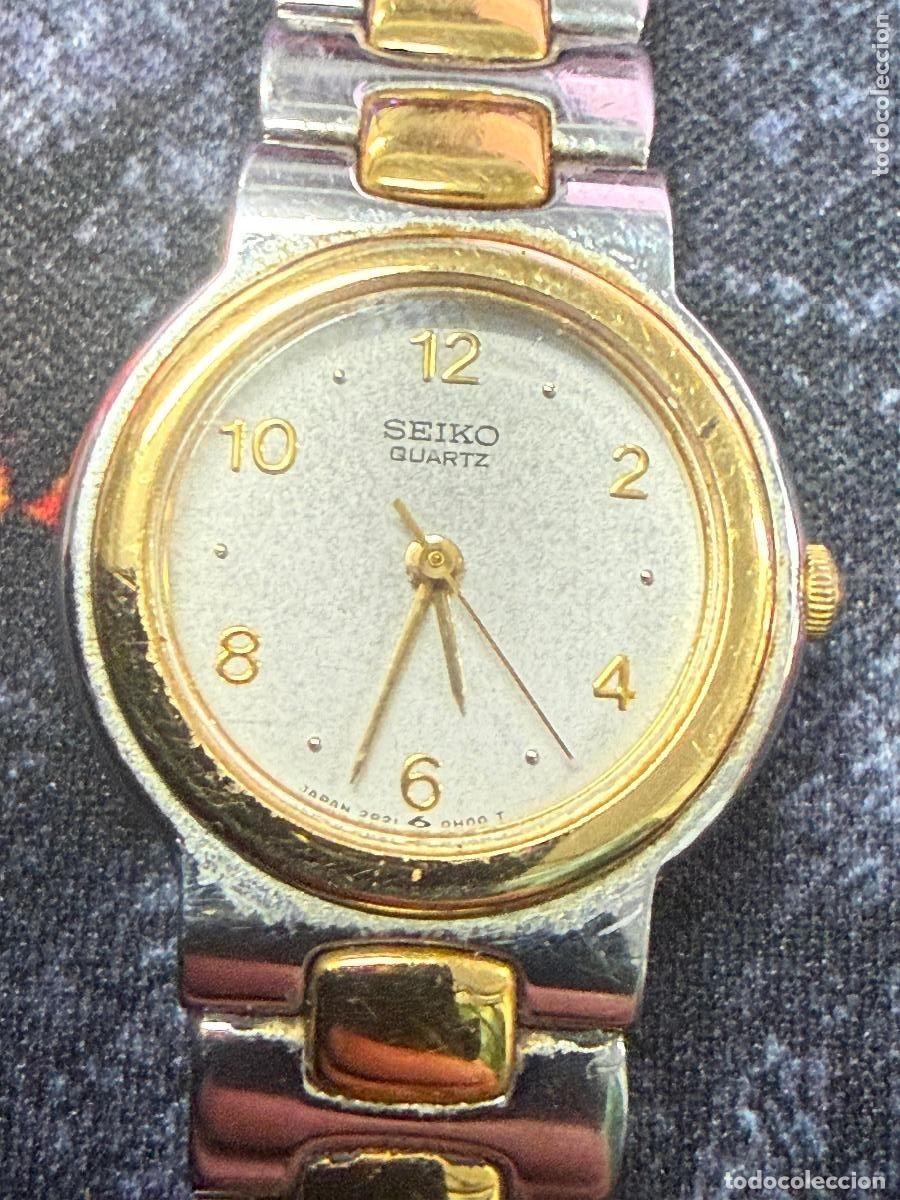 Relojes - Seiko: RELOJ SEIKO QUARTZ ORIGINAL &ndash; ELEGANCIA CL&Aacute;SICA BICOLOR