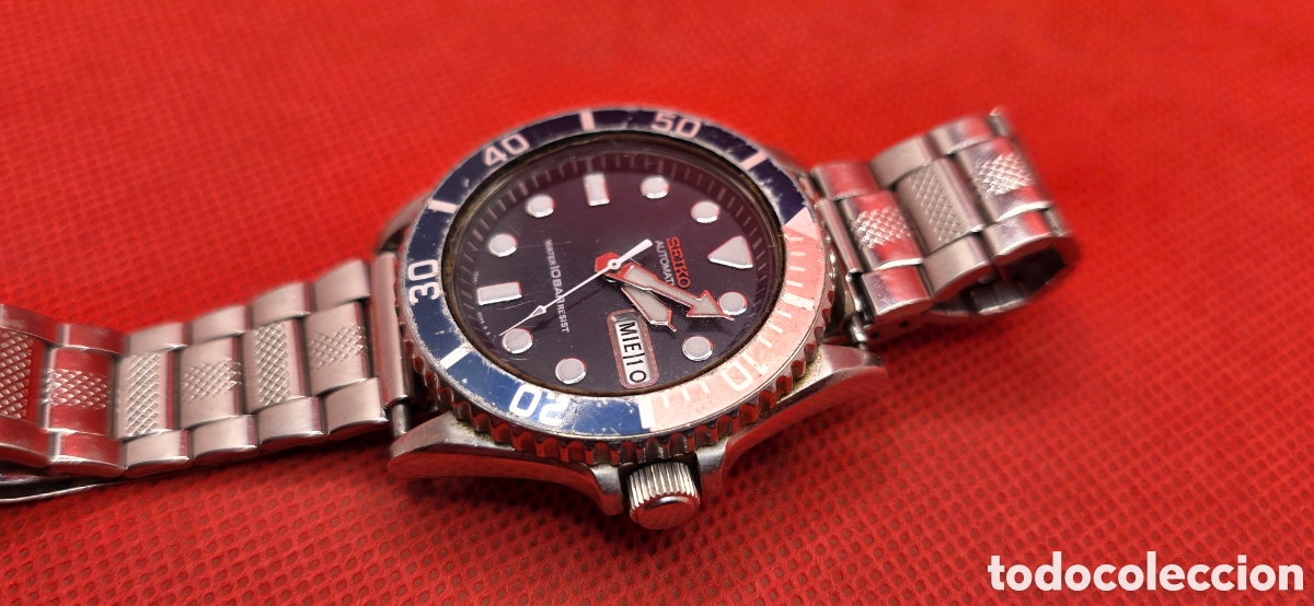 Relojes - Seiko: Reloj SEIKO Automatic Diver Style &ndash; Ref. 7S26-0040 Acero Inoxidable