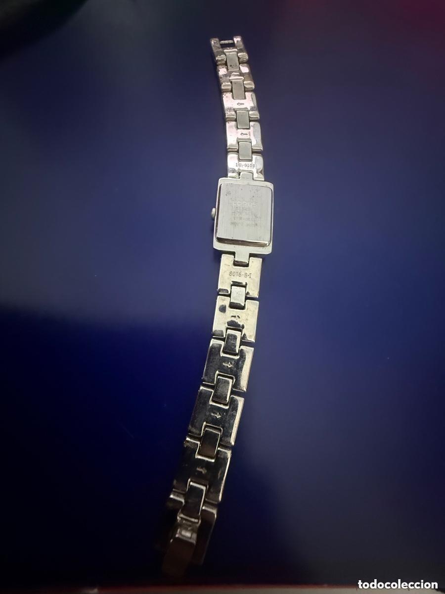 Relojes - Seiko: Lorus by Seiko Mujer &ndash; Rectangular Elegante &ndash; Movimiento Japon&eacute;s - Foto 3
