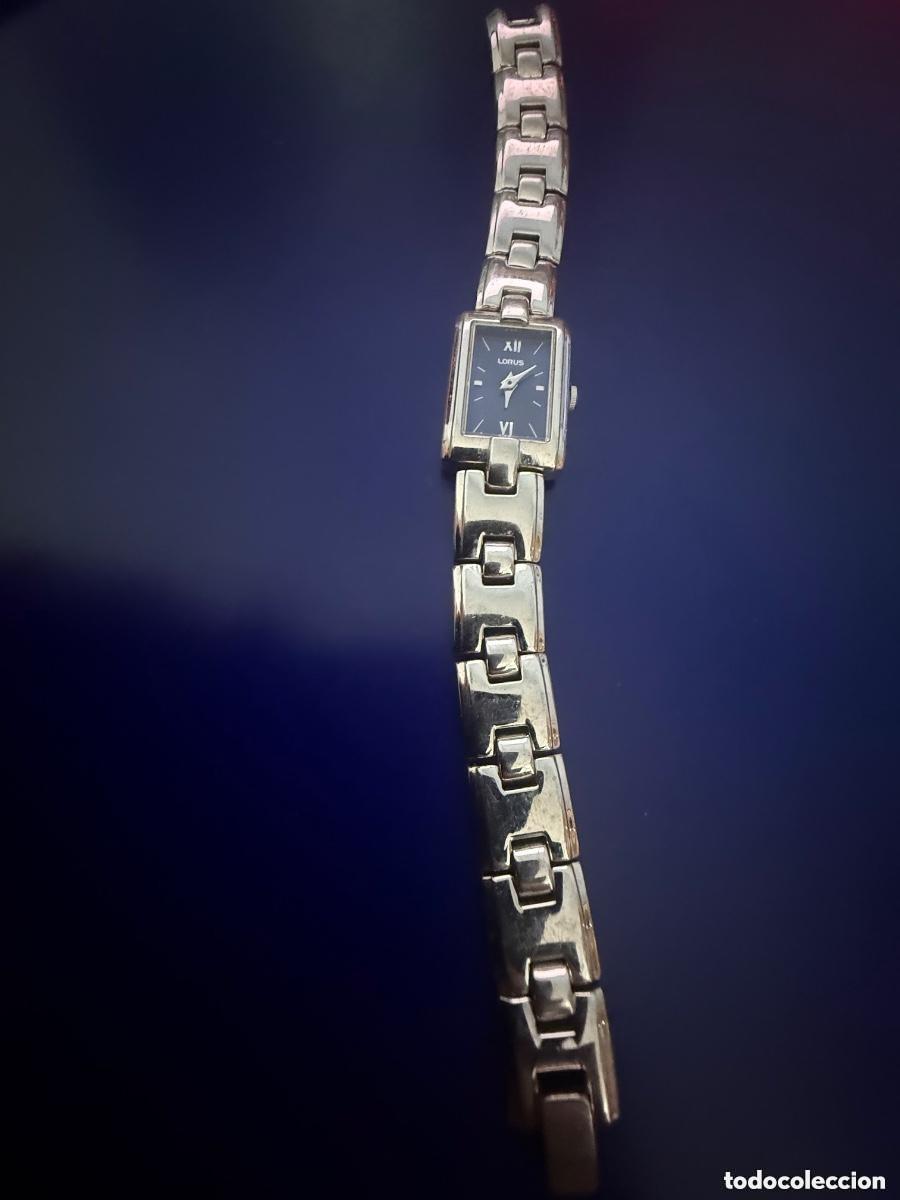 Relojes - Seiko: Lorus by Seiko Mujer &ndash; Rectangular Elegante &ndash; Movimiento Japon&eacute;s - Foto 4