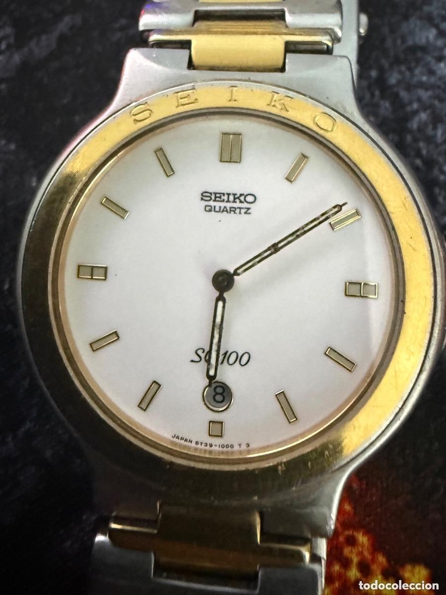 Relojes - Seiko: Reloj SEIKO SQ100 &ndash; Acero inoxidable &ndash; 100 m &ndash; Bicolor