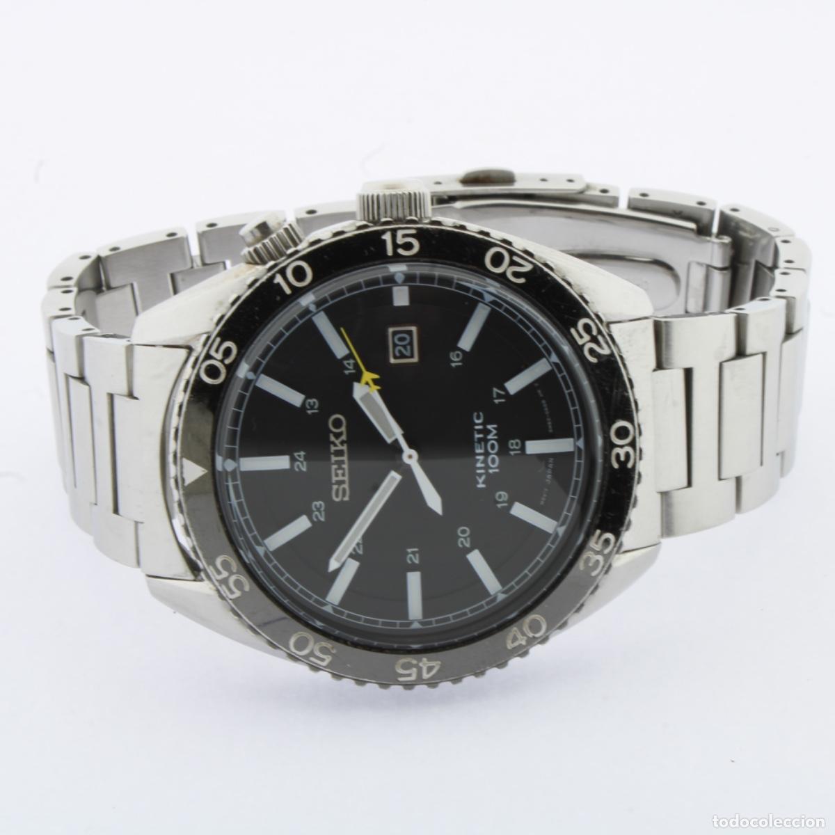 Relojes - Seiko: Reloj Seiko Kinetic 100 M - Full Set - Foto 3