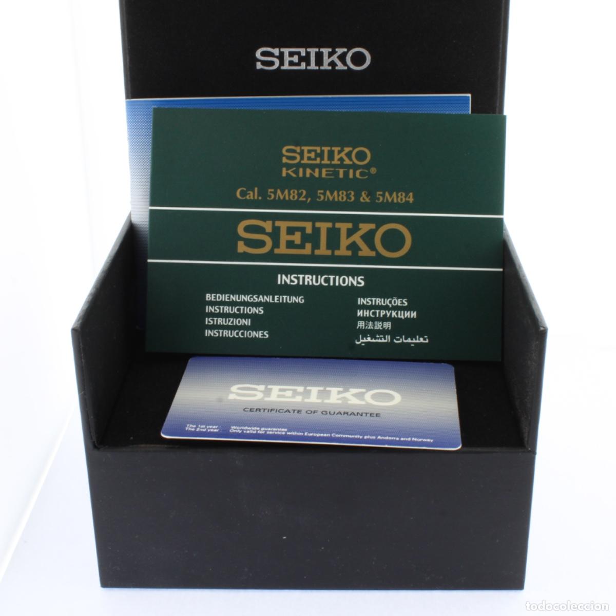 Relojes - Seiko: Reloj Seiko Kinetic 100 M - Full Set - Foto 12